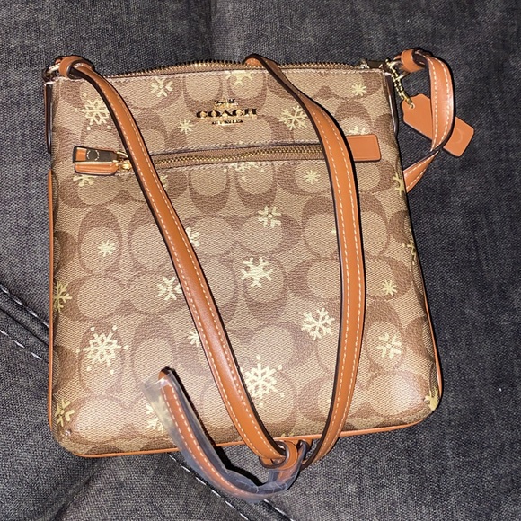 Coach Signature Canvas Mini File Holiday bag - Picture 8 of 8